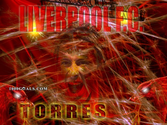Fernando Torres Liverpool fc desktop wallpaper